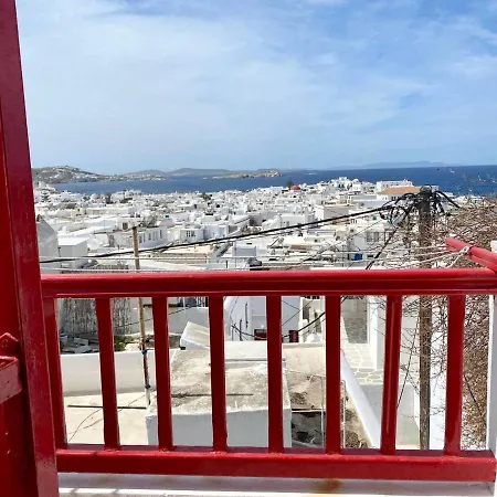 Elenitas Town House With Balcony And Sea View Lejlighed Mykonos Town